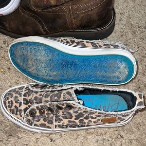 BLOW FISH cheetah print shoes. Worn only a couple times. Make me an offer